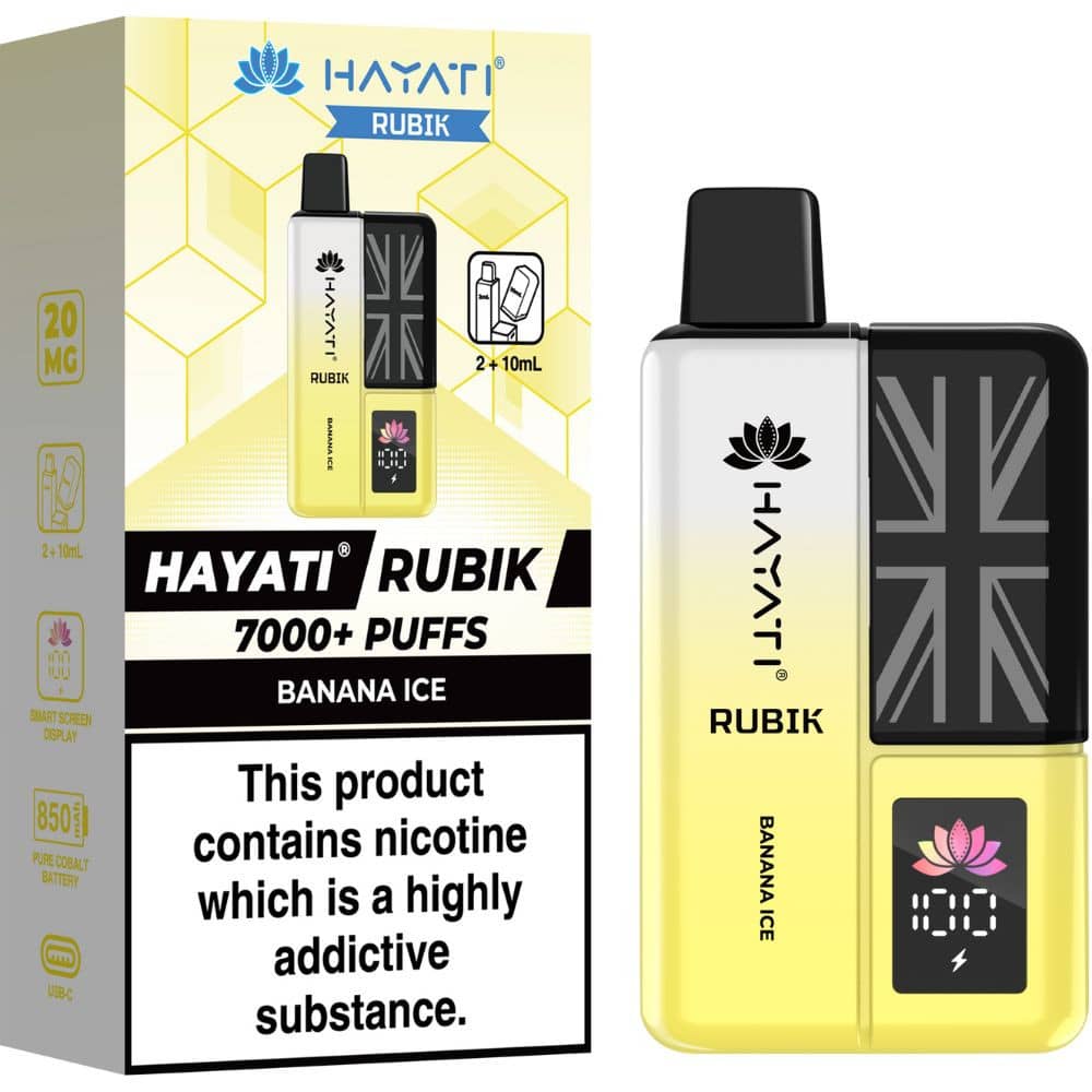Hayati Rubik 7000 Vape Kit Box of 5