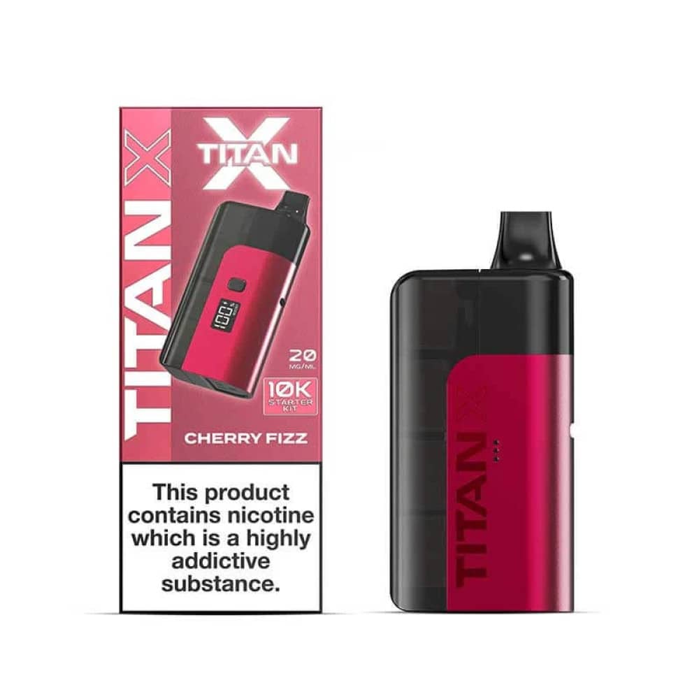 Titan X 10k Prefilled Vape Kit Box of 5