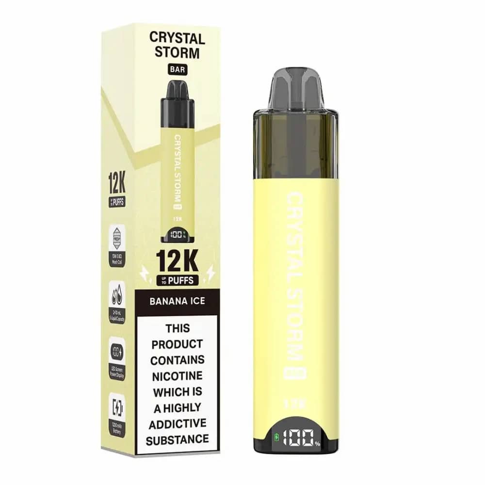 Crystal Strom Bar 12k Vape Kit Box of 5