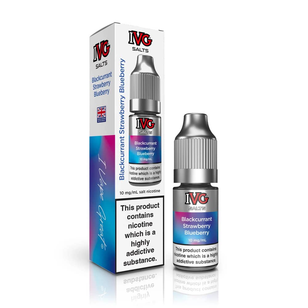 IVG Salt e liquids 10ml Box of 10