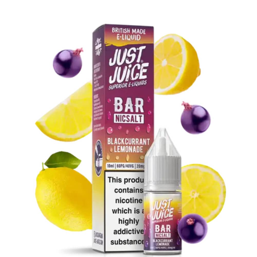 Just Juice Bar Nic Salts e liquids 10ml Box of 10