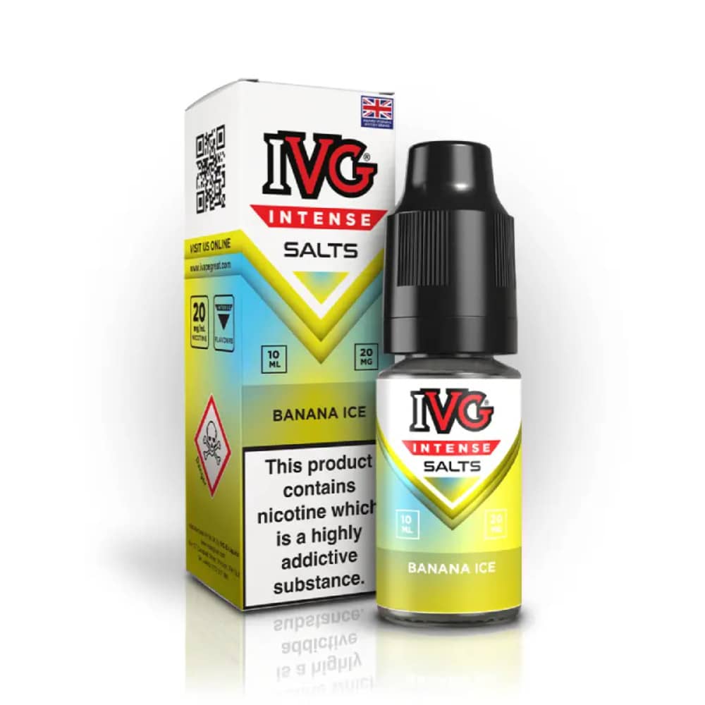 IVG Intense Nic Salts e liquids 10ml Box of 10