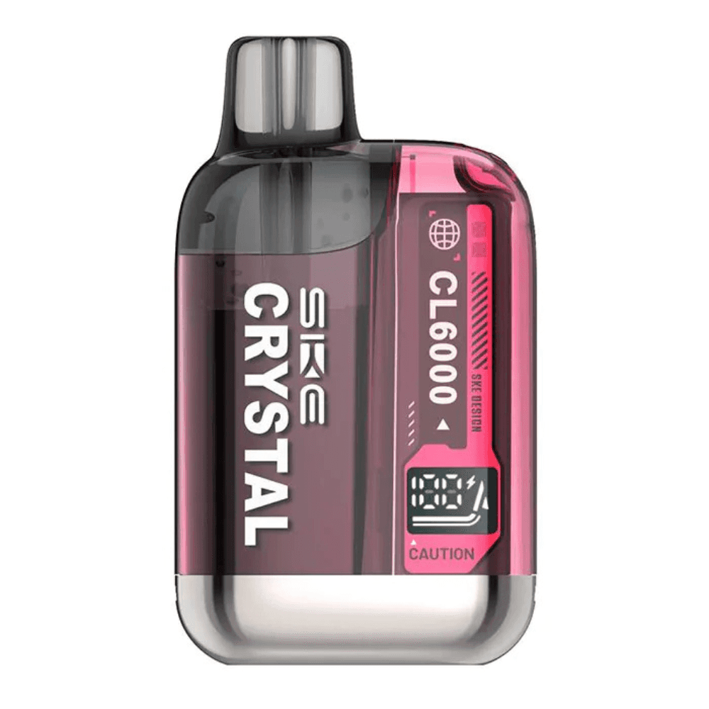 Ske Crystal CL6000 Vape Kit Box of 5 Cherry Ice