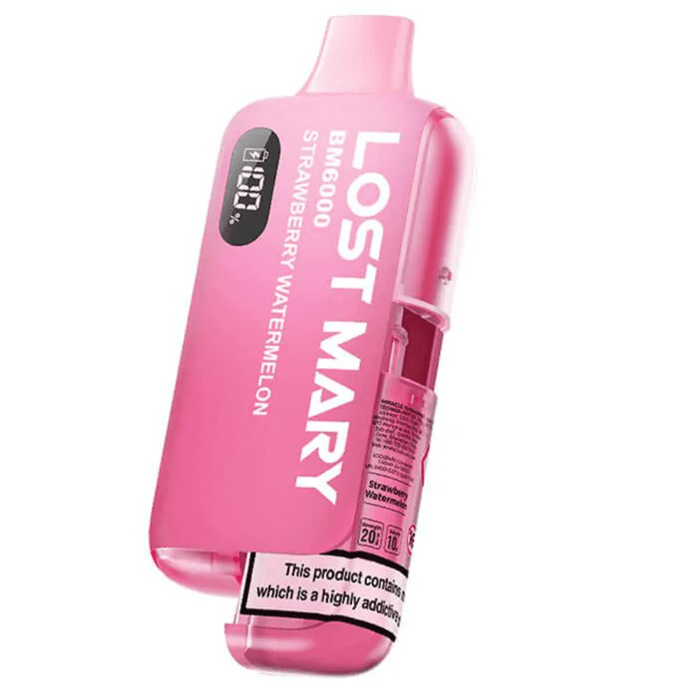 Lost Mary Bm6000 Vape Kit Box of 5 Strawberry Watermelon