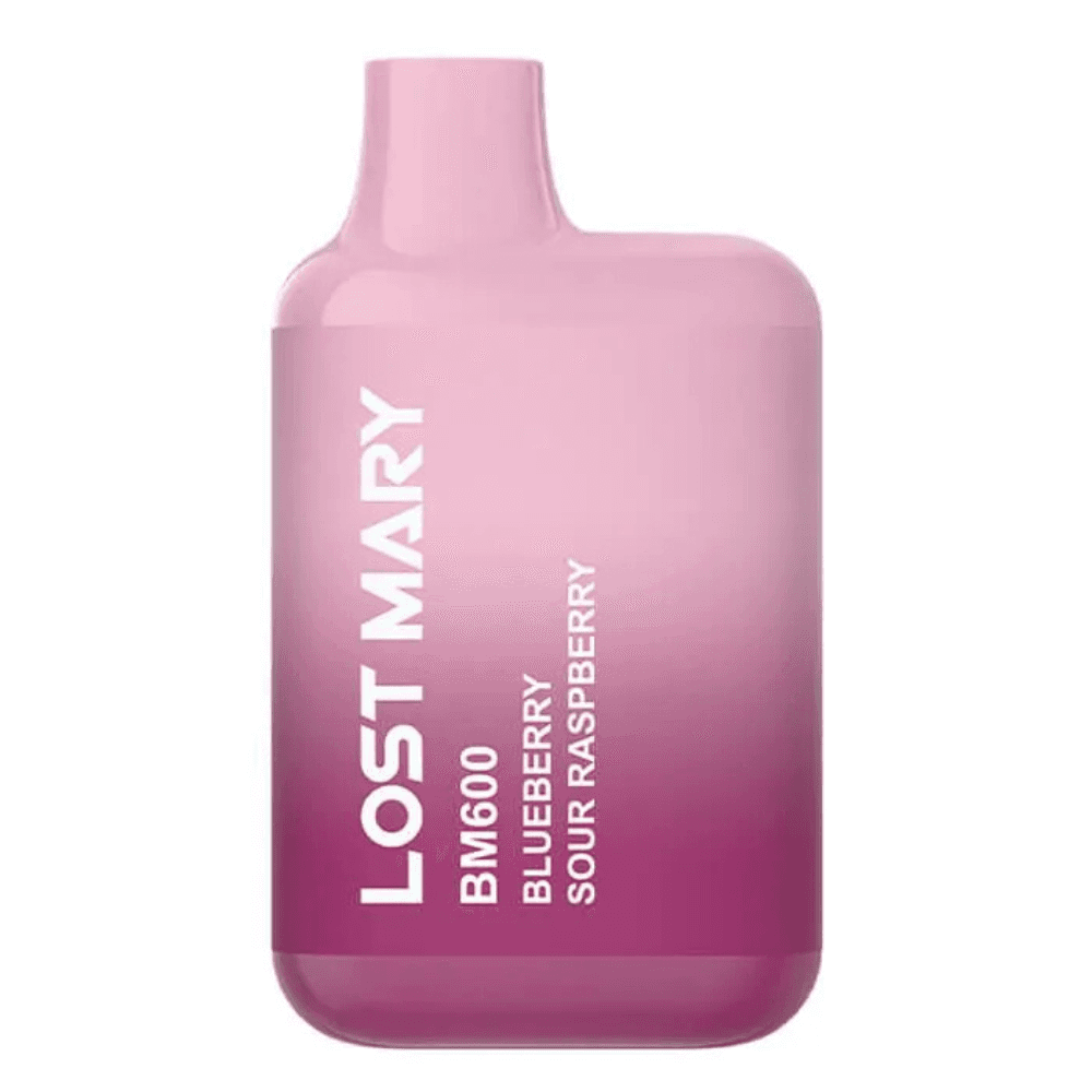 Lost Mary Bm600 Vape Kit Box of 10 Blueberry Sour Raspberry
