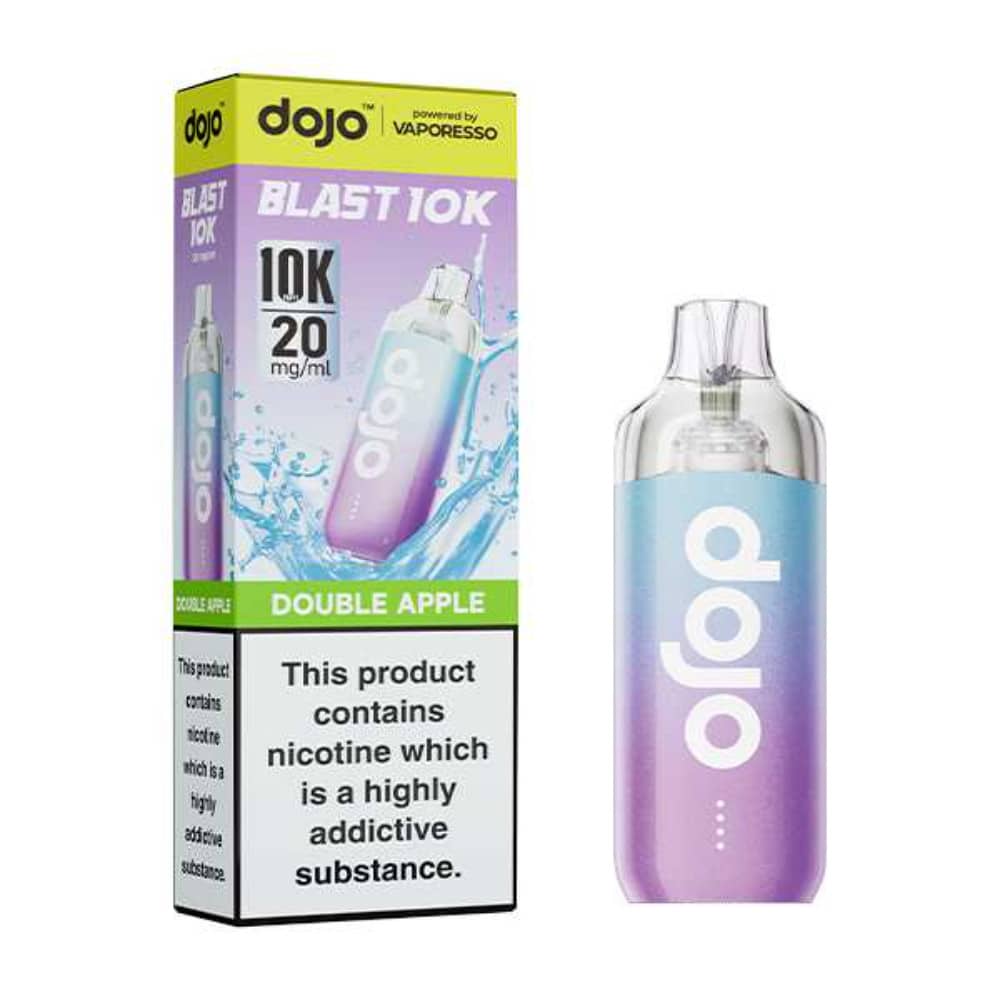 Vaporesso Dojo Blast 10k Vape Kit Box of 5 Double Apple