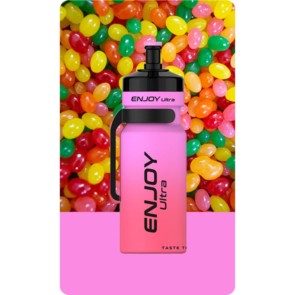 Enjoy Ultra 9000 Vape Kit Box of 10 Skittles
