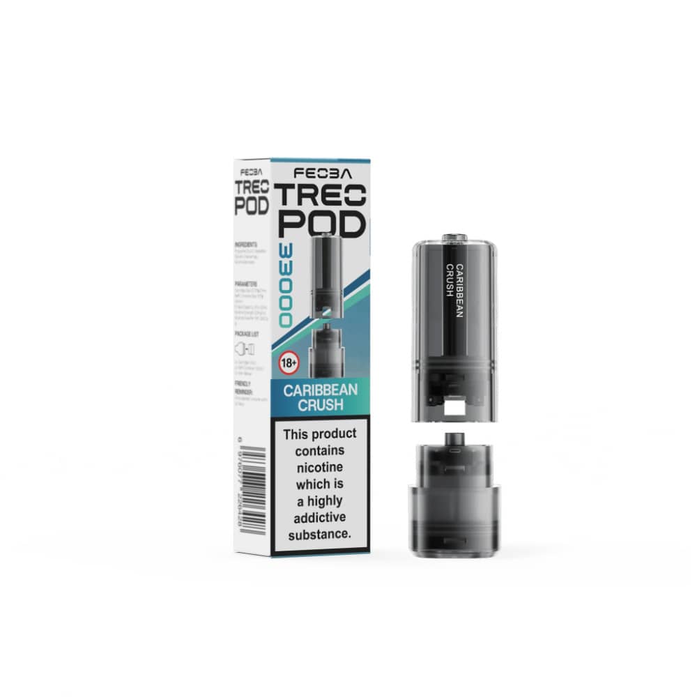 Feoba Treo 33k Pods Pack of 5 Caribbean Crush