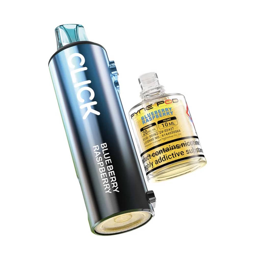 Pyne Pod Click 50k Pods Pack of 5 Blueberry Raspberry