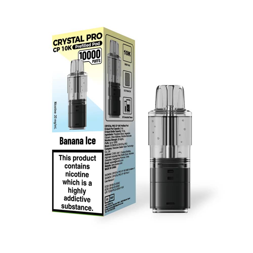 Crystal Pro CP 10k Pods Pack of 5
