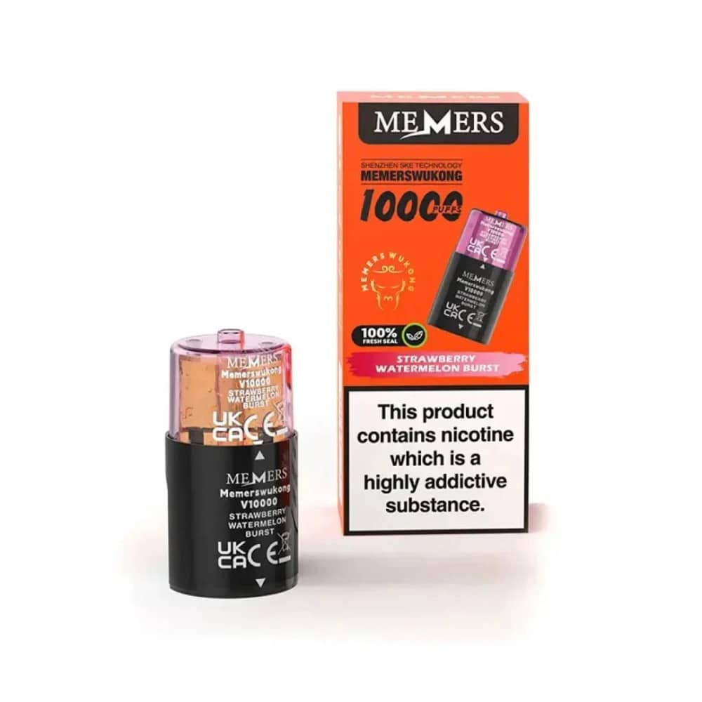 Ske Memers V10000 Pods Pack of 5 Strawberry Watermelon Burst
