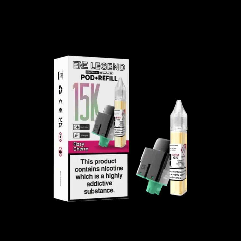 Elux Ene Legend 15k Pods Pack of 5 Fizzy Cherry