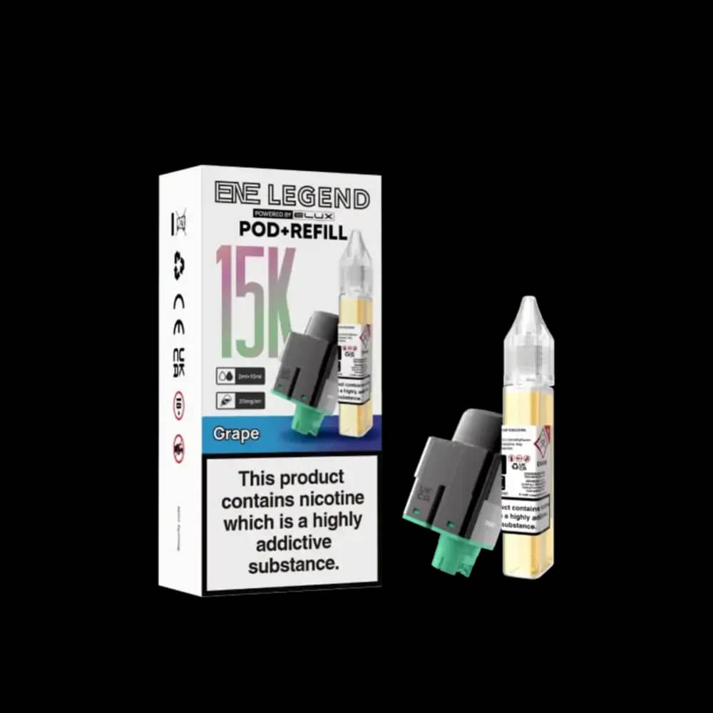 Elux Ene Legend 15k Pods Pack of 5 Grape