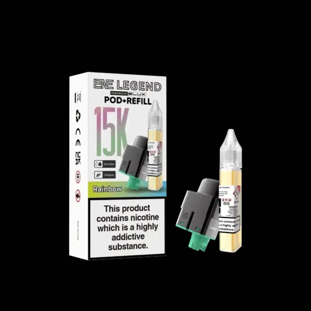 Elux Ene Legend 15k Pods Pack of 5 Rainbow