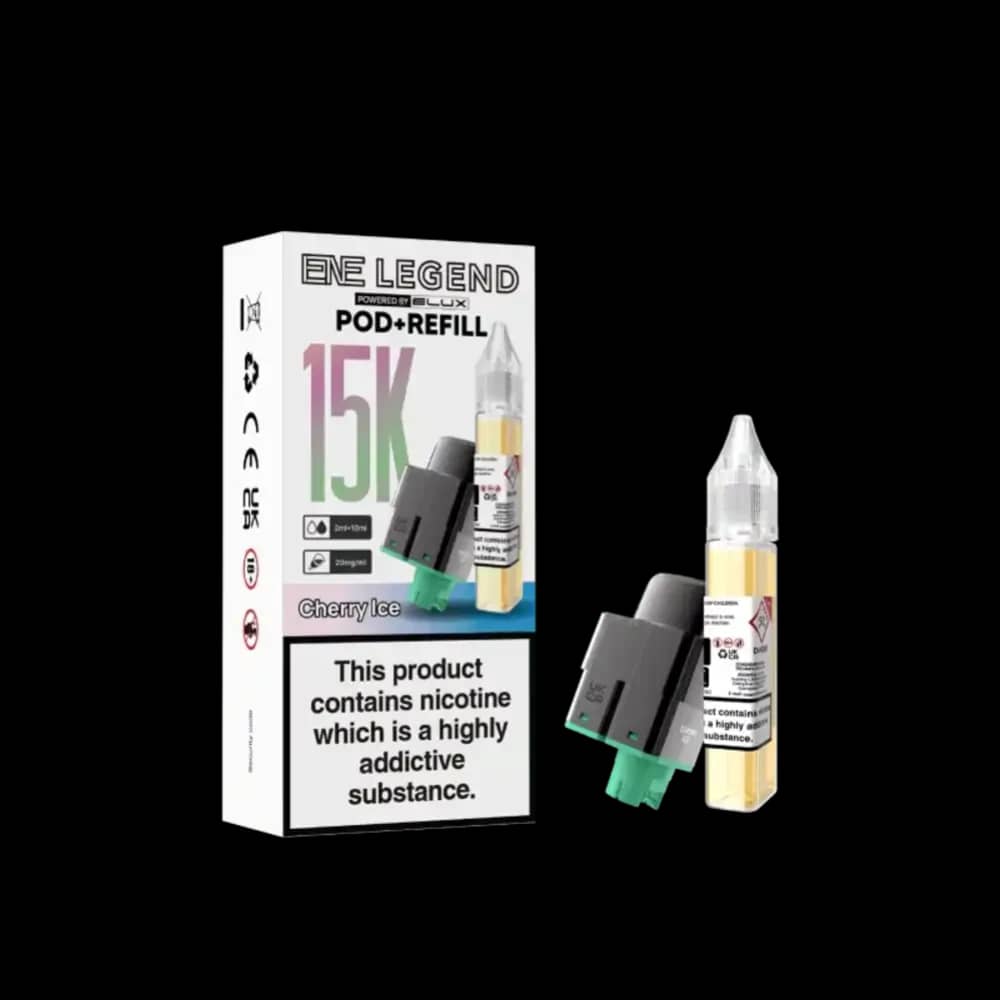 Elux Ene Legend 15k Pods Pack of 5 Cherry Ice