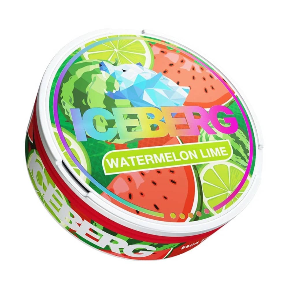 Iceberg Nicotine Pouches 10 Packs Watermelon Lime