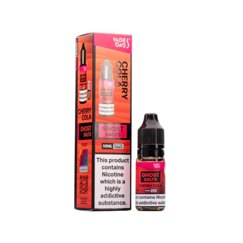Ghost 3500 Nic Salts e liquids 10ml Box of 10 Cherry Cola 20mg