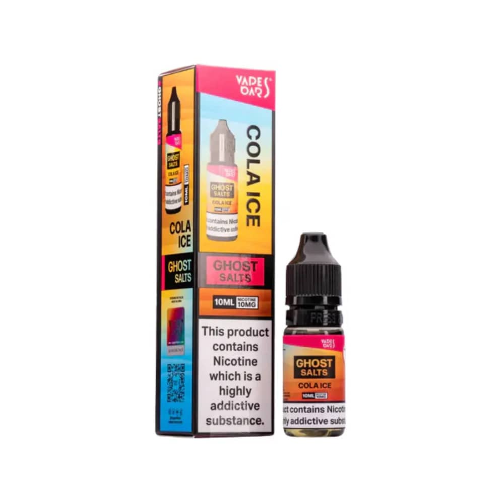 Ghost 3500 Nic Salts e liquids 10ml Box of 10 Cola Ice 20mg