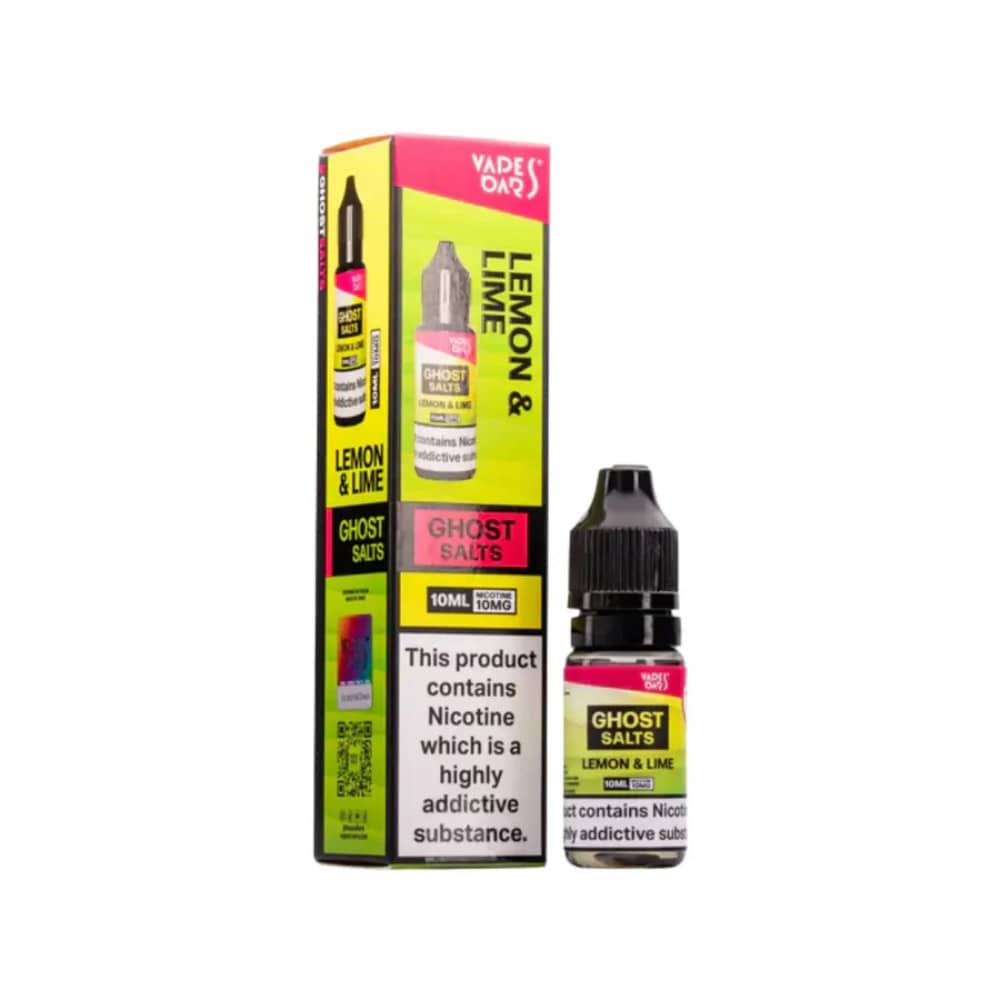 Ghost 3500 Nic Salts e liquids 10ml Box of 10 Lemon Lime 10mg