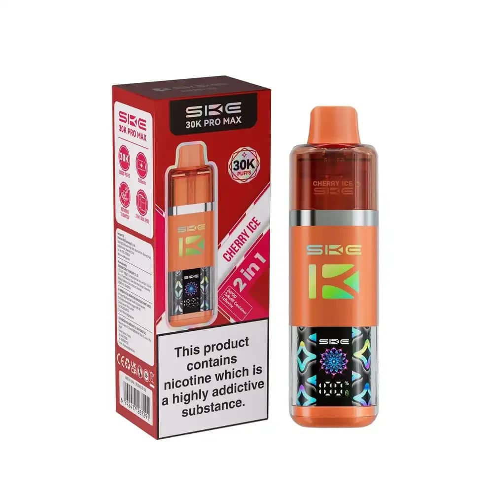 Ske 30k Pro Max Vape Kit Box of 5 Cherry Ice