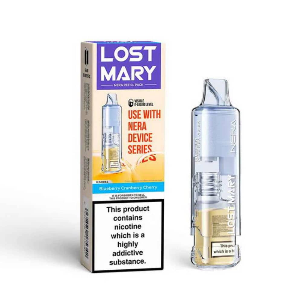 Lost Mary NERA 30K Pureview Pods Pack of 5 Blue Cherry Cranberry